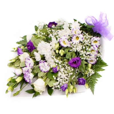 Purple and White Bouquet