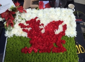 Welsh Flag Tribute